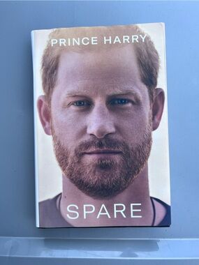 Spare prince Harry book hardcover